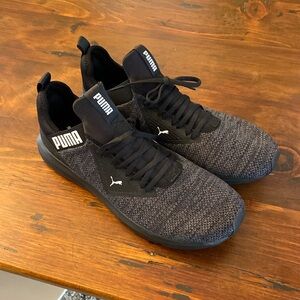 Puma, Men's Enzo Beta Woven  soft foam+ black. Brand new never worn NWOT